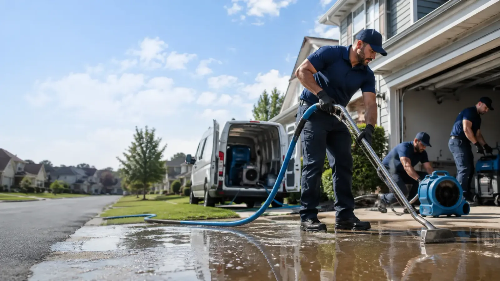 Flood Damage Restoration in Islandia, NY